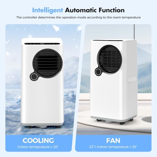 Portable Air Conditioners, 16000 btu Smart AC Unit with Cooling/Dehumidifier/Fan, APP/Remote Control 24h Timer Air Conditioner for Room Indoors