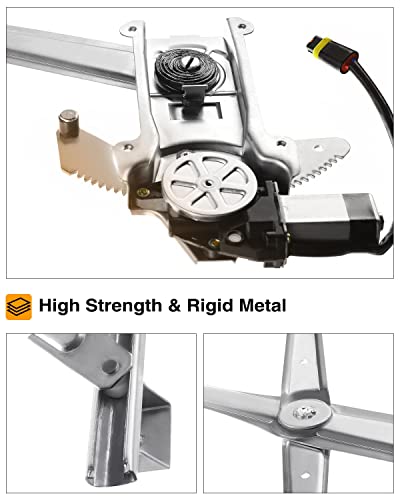 A-Premium Power Window Regulator With Motor Replacement For Dodge Ram 1500 1994-2001 Ram 2500 3500 1994-2002 Front Left Driver Side #TOP3