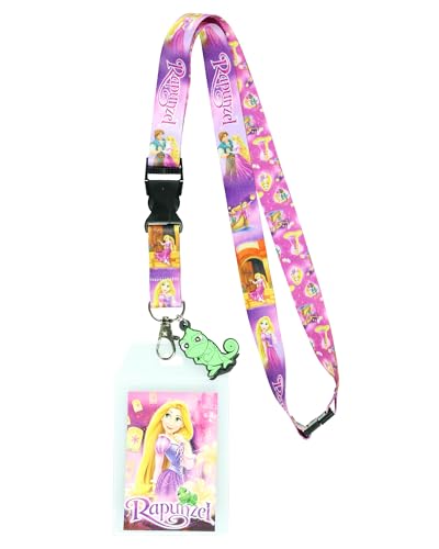 Cordon porte-badge Disney pour le bureau avec sa breloque Pascal amusante