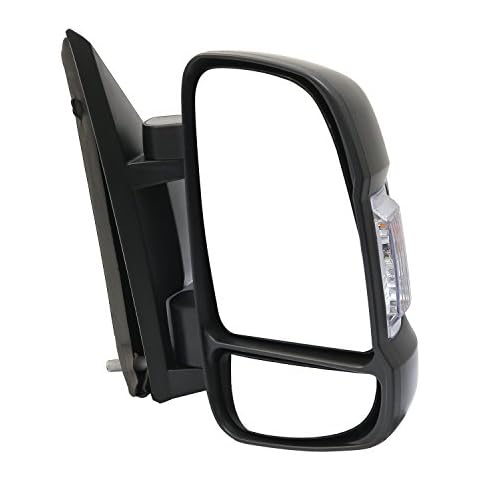 Passenger Right Side Mirror Replacement Power Door Mirror Single Light fit Ram Promaster 1500, 2500, 3500, New Six, Work Van Cover