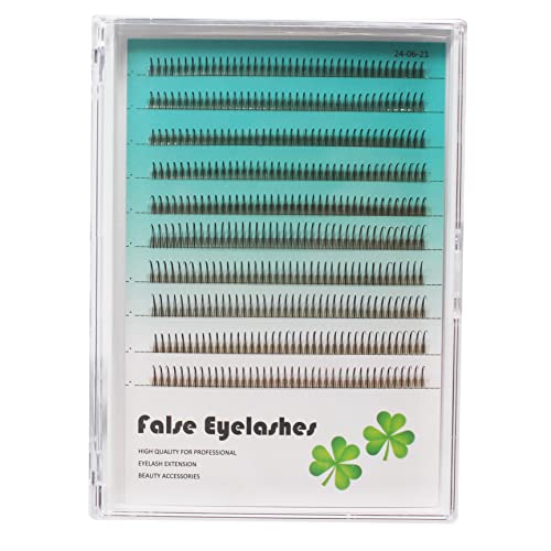 →VAYATOR Black False Eyelashes 8-16mm To Choose Individual False Eyelashes Extension Eyelashes Cluster Natural Soft Fake False Eyelashe Eyelash Extension Tool Large Capacity (A#-12mm)