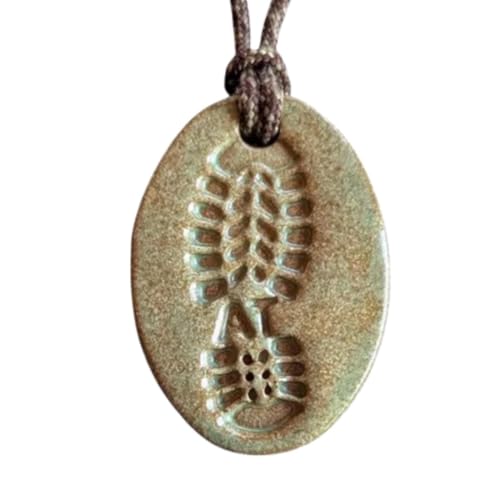 Appalachian Trail - AT - Hiking Bootprint Necklace in Turquoise