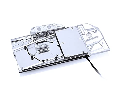 Bykski フルカバー GPU ウォーターブロック ZOTAC RTX 2080 PGF Extreme OC12用 - クリア (N-ST2080PGF-X)