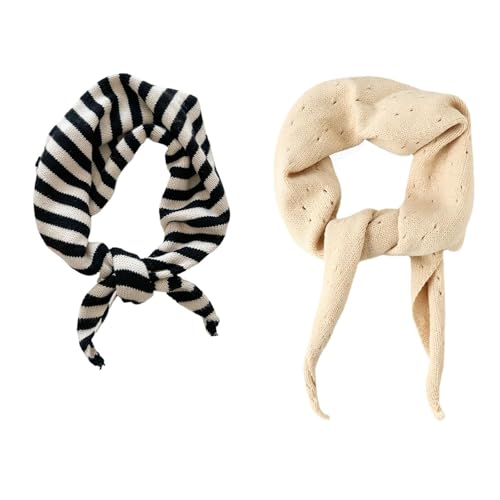 Triangle Scarf for Women, Knitted Triangle Neck Scarf Head Wrap, Warm Scarf Neckerchief Fall Winter Soft Shawl