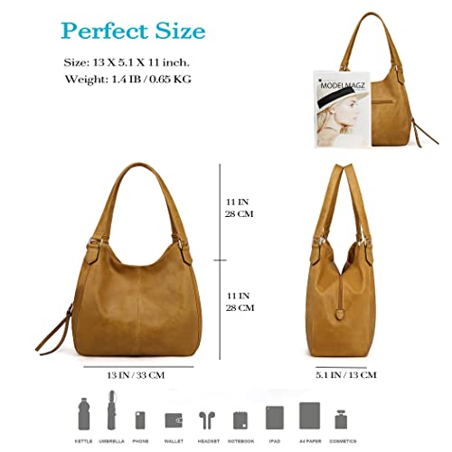 Image of Multi-pocket Shoulder Bag for Women