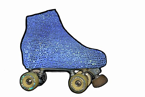 Cache patins exclusif brillant et métallisé SILVYE pour patinage artistique