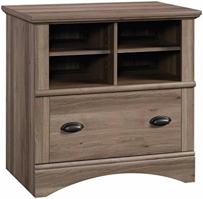 Sauder Harbor View Lateral File, Salt Oak finish