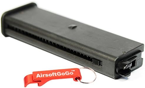Tercel Gas Blowback Mauser C96 "Box cannon" (M712) 25 rds Magazine [For Airsoft Only]