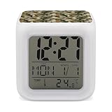 Uso versatile: questo orologio digitale con stampa classica verde mimetico si adatta a una varietà di impostazioni tra cui camera da letto, ufficio, bagno, cucina, aula e dormitorio. Che tu stia cercando un orologio da camera da letto, una sveglia per un dormitorio universitario o un orologio digitale in classe, questo pezzo si adatta facilmente