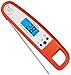 ZOUSHUAIDEDIAN Digital termometro di carne Immediata Leggi impermeabile Termometro ultra veloce con retroilluminazione e Calibrazione termometro for la cucina, cucina all'aperto, barbecue e griglia (a