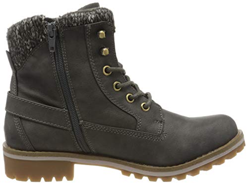 Jane Klain 252 353, Stivali Combat Donna, Grigio