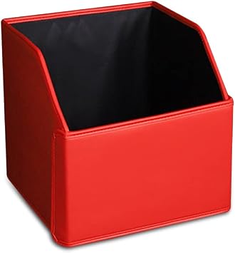 Ergocar Car Trunk Organizer, PU Leather Double Layer Car Boot Organiser Collapsible, Waterproof and Durable Car Boot Tidy, Multi-Compartment Car Trunk Organizer Box, Essential Car Accessories