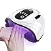 Produktbild 120W LED UV Lampe Nageltrockner für Gel-Nagellack, Auto-Sensor Aushärtelampe mit 4 Timer Einstellungen, Nagelwerkzeuge für Fingernagel und Zehennagel