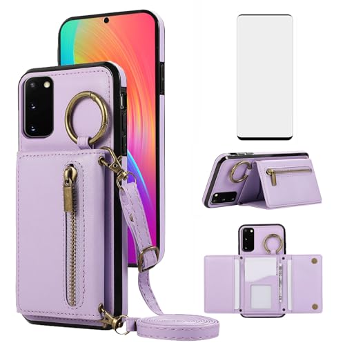 Coque Galaxy S20 Plus Asuwish Violet accessoire protection silicone