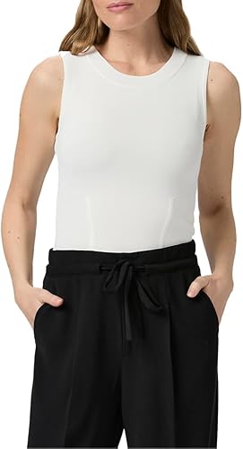 PAIGE Dianne Sweater Tank, White, M
