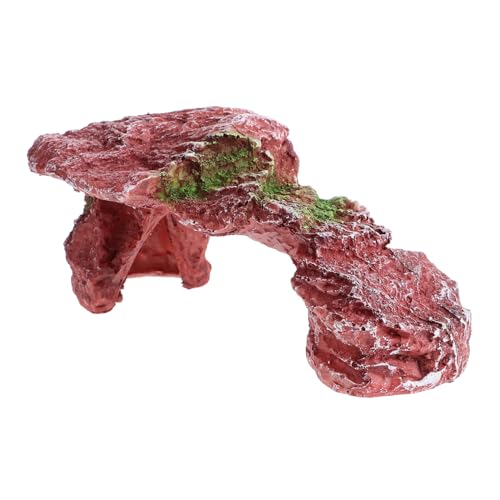 Totority Extra Large Turtle Basking Platform Safe Resin Rocks for Turtle Tank Decorations