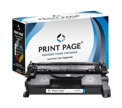 Print Page 77X Toner Cartridge (Print 5000 Pages) Compatible for CF277X for LJ Pro Printers M305, MFP M329, M405, M407, MFP M429, MFP M431 (1 pcs)