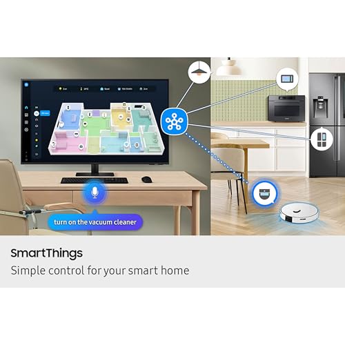 Image of Samsung 43 inch Smart Monitor M7 (M70F) 4K UHD Display, Samsung Vision AI, Smart TV Apps, Gaming Hub, USB-C, HDMI and USB-A, Black, LS43FM702UNXZA, 2025