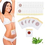 PYEUIFT 50 Pièces Patchs pour le Nombril, Pour taille seau, Purification et Soin Abdominal, Faciles à Utiliser, Non Irritants, Pour Adultes et Tous Types de Peau(2)