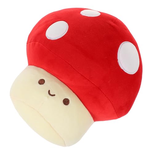 QUMIIRITY Almohada de Peluche de Hongos con Kawaii Cojín Decorativo para Suave y Adorable Adorno o