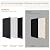 BUBOS 2-Pack Fabric Acoustic Panels 23.6x11.8x1", Self-Adhesive Sound Panel
