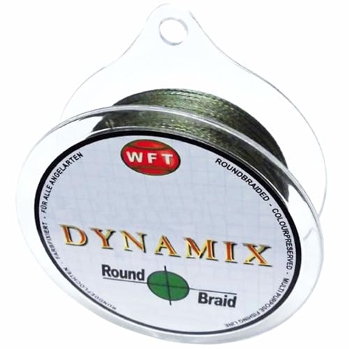 WFT Round Dynamix Exact GTI 330 grün 0,30mm 26kg - 520m Angelschnur, Geflechtschnur, geflochtene Schnur