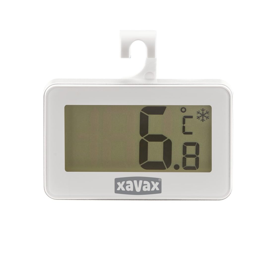 Xavax 00185853 Thermomètre Numérique Pour Réfrigérateur Et Congélateur - Affichage Clair, Magnétique, °C/°F