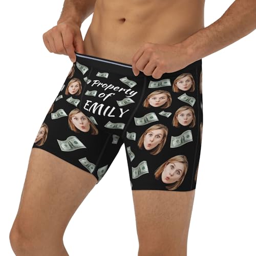Boxer Men, Custom Boxers with Face for BoyFriend, Cozy Underwear, Gift for Boyfriend on Christmas3