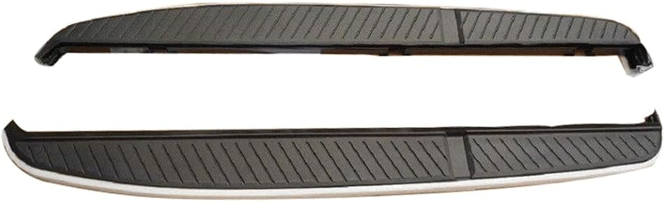 Running Board Compatible with 2006-2013 Land Rover Range Rover Sport, Factory Style Polish Black Side Step Bars Extensions by IKON MOTORSPORTS, 2007 2008 2009 2010 2011 2012