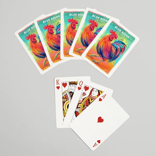Baraja de cartas Póker Blue Ridge 52 piezas miniatura 7