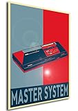 Plakatformat der Wahl Instabuy Poster - Propaganda - Console Vintage - Master System A3 42x30