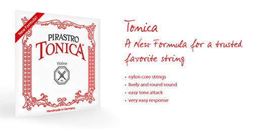 Amazon.co.jp: バイオリン弦 PIRASTRO TONICA トニカ 4/4サイズ 4弦