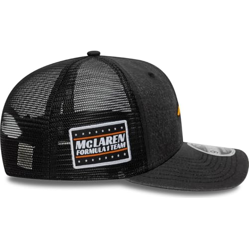 McLaren Racing F1 New Era 9Fifty Washed Trucker Hat - Black miniatura 6