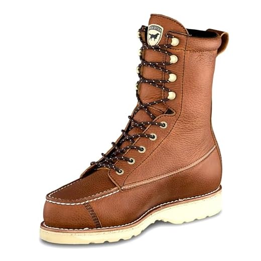 Irish Setter, Wingshooter, Men’s, 9", Waterproof, Insulated 400g, Hunting Boot, Amber (P), 10.5 EE (Wide)