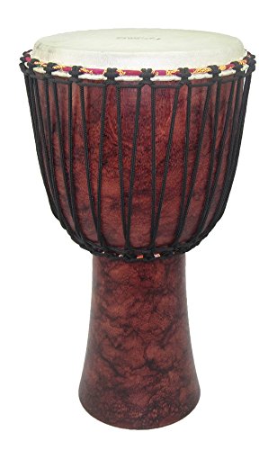 Djembé cordé Tycoon Percussion fini les sons plats avec ce 25,4 cm