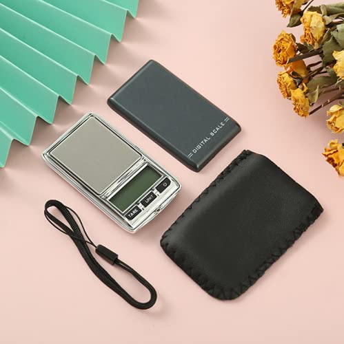 Báscula digital mini portátil 500g x 0.01g LCD miniatura 3