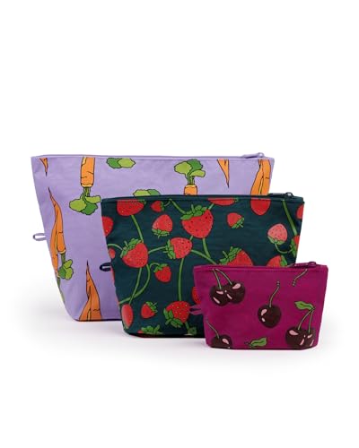 BAGGU Go Pouch Set - Carrots & Berries