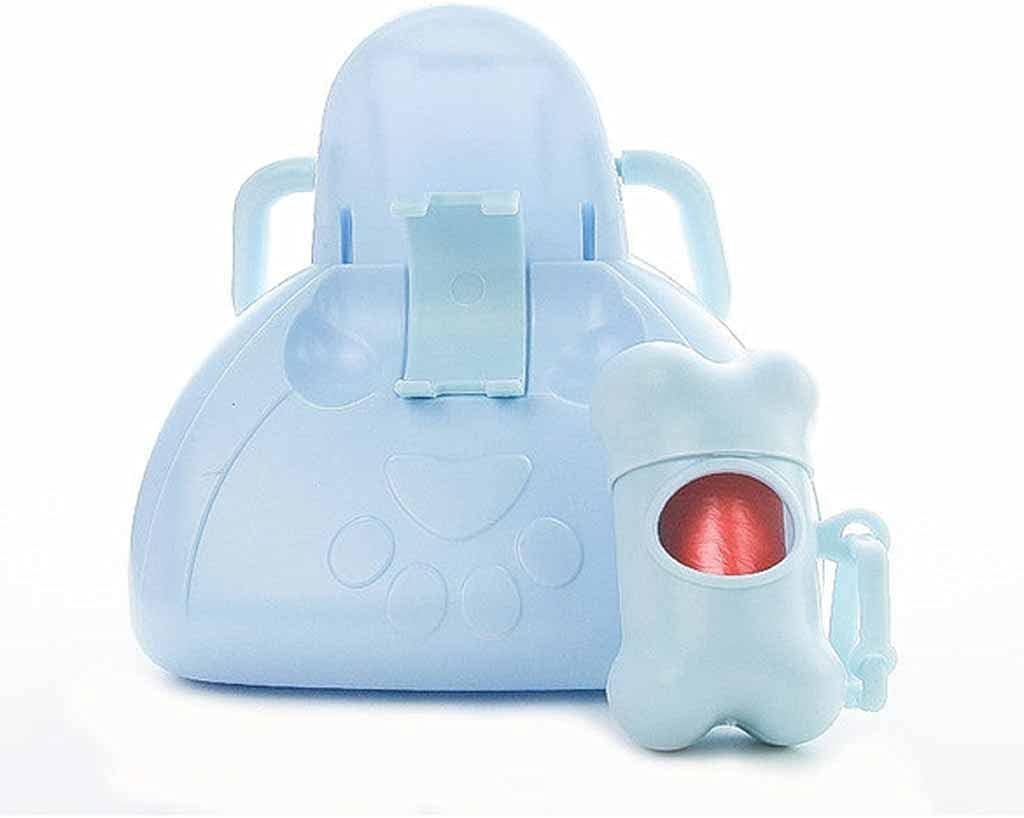 Pet Dog Pooper Travel Foldable Scooper Dog Poop Scoop Pick Up Animal Waste Excreta Tools Pet Supplies (Color : A) (B)