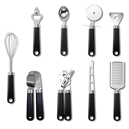 Ustensiles de cuisine 9 pièces pour en finir avec les tiroirs encombrés
