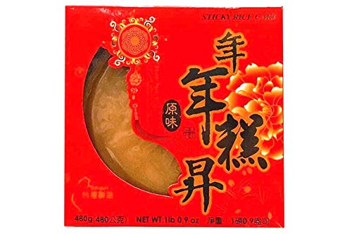 Mei Hua Siang Sticky Rice Cake / Chinese New Year Cake / Nian Gao / å¹´é«˜ / Kue Keranjang 16oz (Pack of 1)