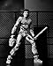 NECA Teenage Mutant Ninja Turtles (Mirage Comics) 1:7 Scale Collectible Action Figure, Casey Jones Black & White Figure