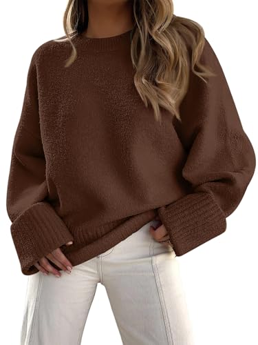 LILLUSORY Oversized Sweater Womens 2026 Fall Fashion Outfits Pullover Long