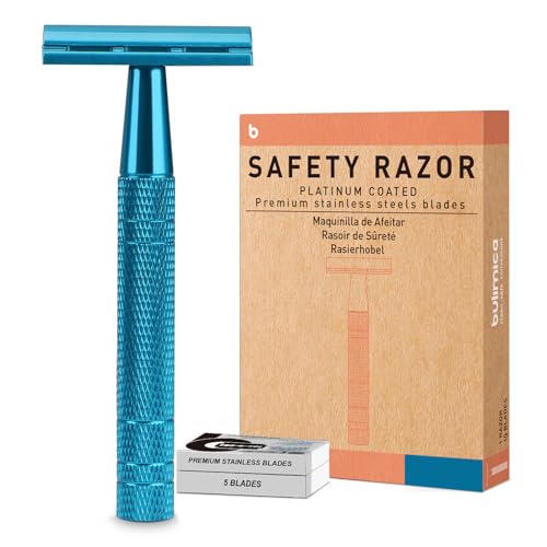 Double Edge Safety Razor, Single Blade Razors for Men and