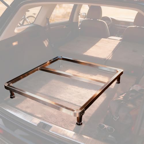 DABH4ND Car Trunk Mattress Kit: Universal Adjustable Trunk Leveling Platform Extension Kit for Most SUV & Hatchback, Retractable Scalable Rack Fits 2021-2025 Ford Bronco 4-Door etc