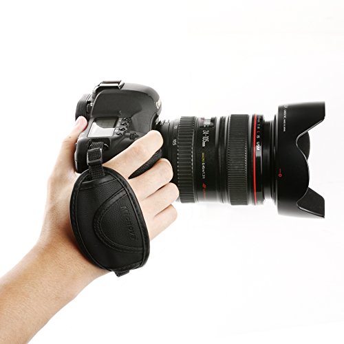 Micnova Mq-Hs3 Leather Grip Strap For Canon Eos, Nikon, Sony Alpha, Pentax, Olympus, Panasonic Dslr Cameras #TOP1