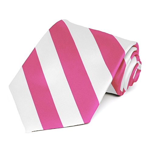 Image of tiemart Men's Striped Tie Standard Length