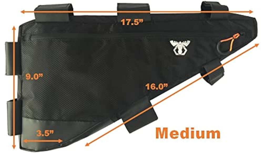Amazon.com: Moosetreks Mountain/Trail Frame Bag (Large