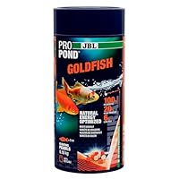 JBL PROPOND Goldfish 0,16kg (1 L) | Ganzjahresfutter Perlen für Goldfische & Schleierschwänze | Fördert Gesundheit & kräftige Farben | Artgerechte Ernährung | Schwimmend | ab 10 °C