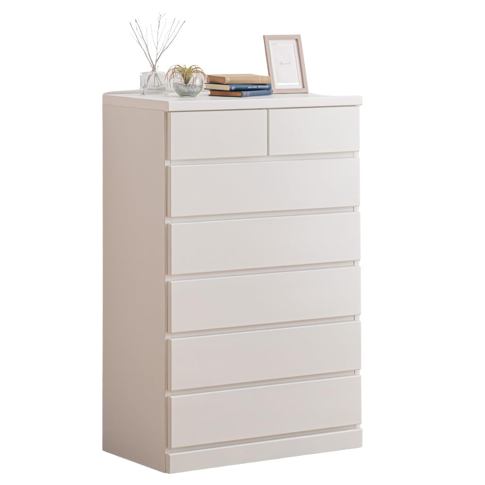 【738】【美品】ホワイト 6段チェスト 楽天市場】【UP RUBY】ハイチェスト 80cm 幅 6段 日本製 完成品