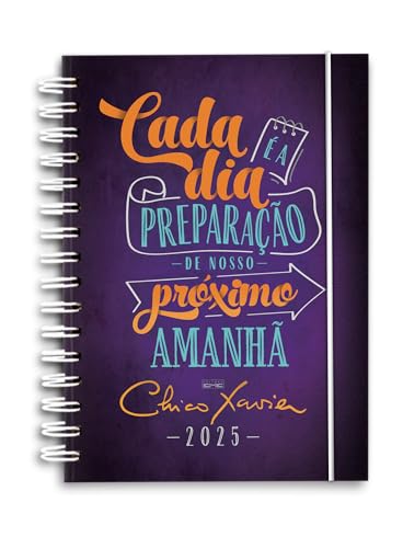 Agenda Chico Xavier Wire-O Capa Dura